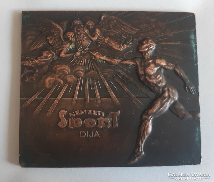 Old bronze plaque for sale