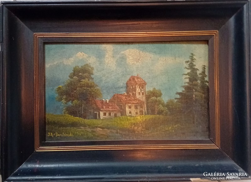 J. R. Von dembinsky: castle landscape