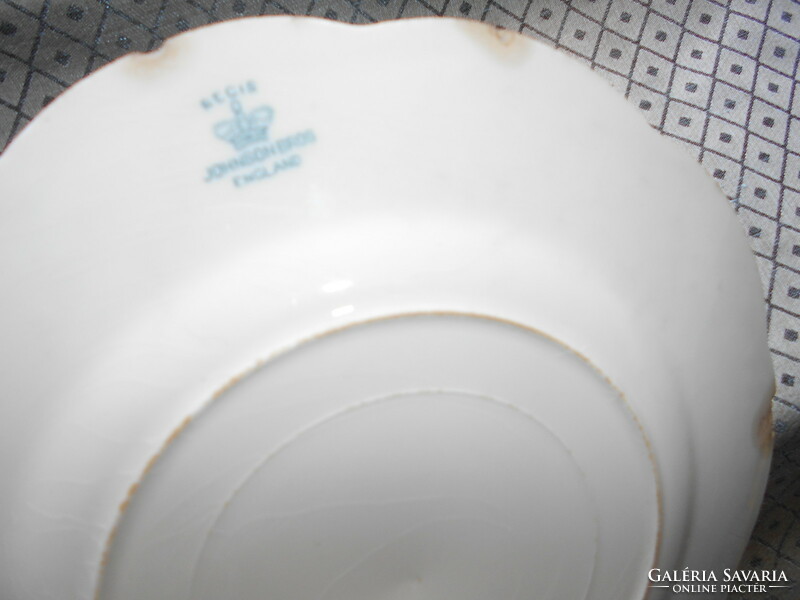 English porcelain faience plate 25 cm