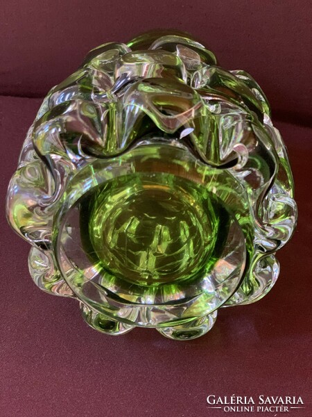 Nagyon szép Csehszlovák üveg váza