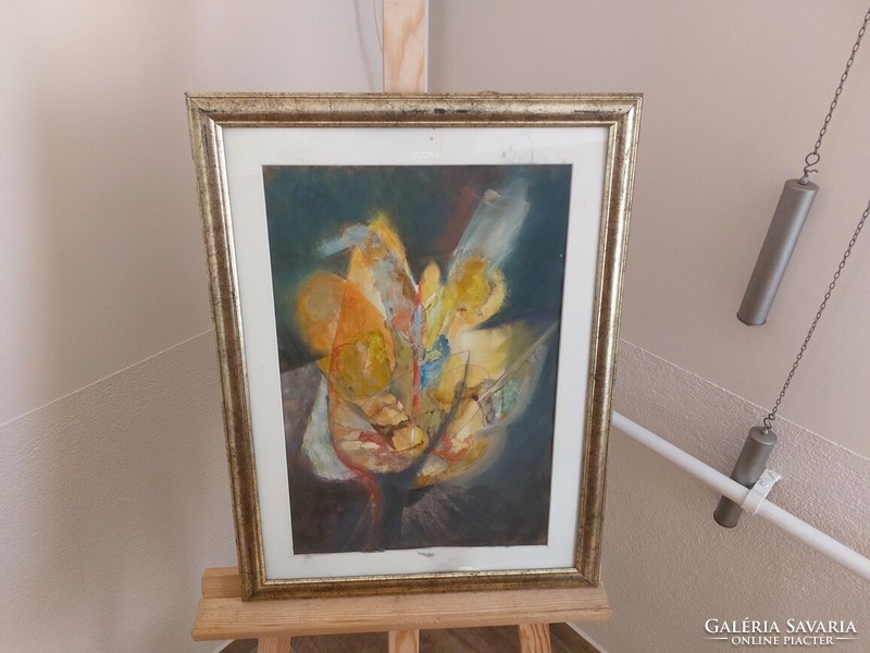 (K) héder mária gabriella painting 44x58 cm with frame