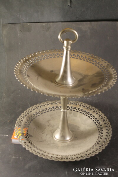 Metal fruit tray, table center 137