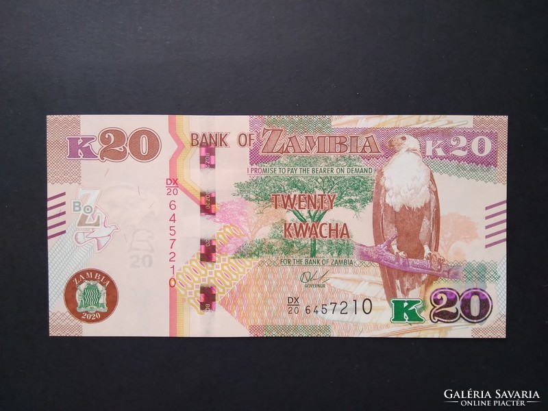 Zambia 20 kwacha 2020 oz