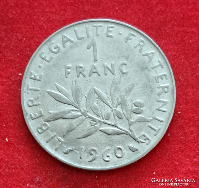 1960.  Franciaország 20 centimes (544)