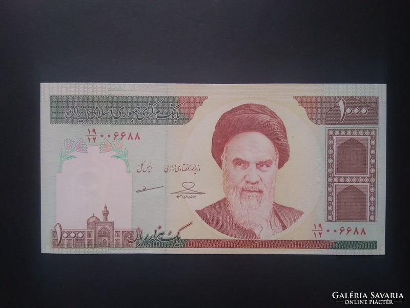 Iran 1000 rials 2013 unc