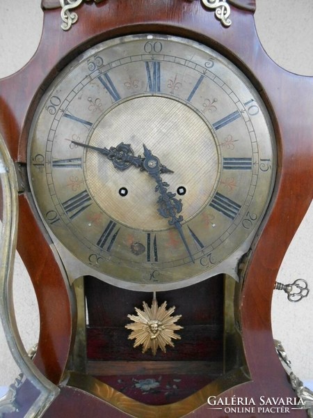 Large French boulle table / fireplace clock