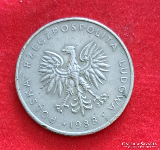 1988.  Lengyelország 10 Zloty, (503)