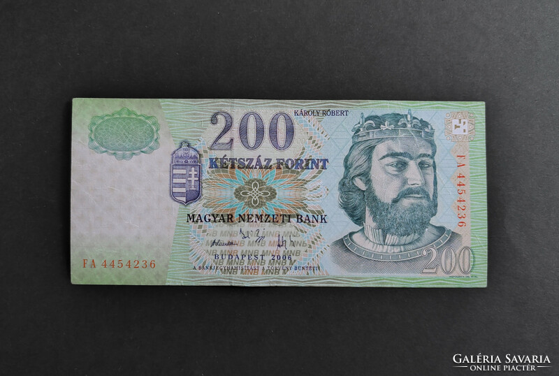 200 Forint 2006 "FA", VF+