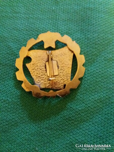 Old soc real Hungarian socialist brigade badge according to the pictures