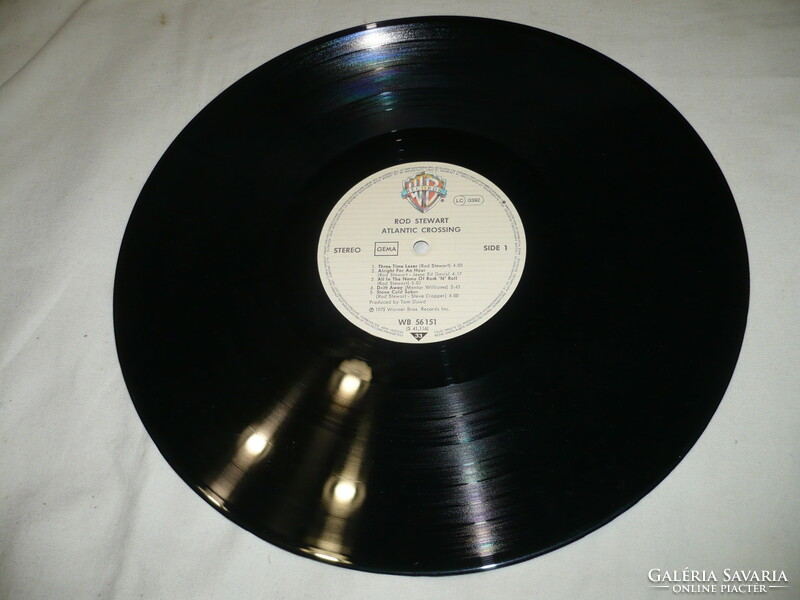 Rod stewart atantic crossing vinyl record lp german pressing