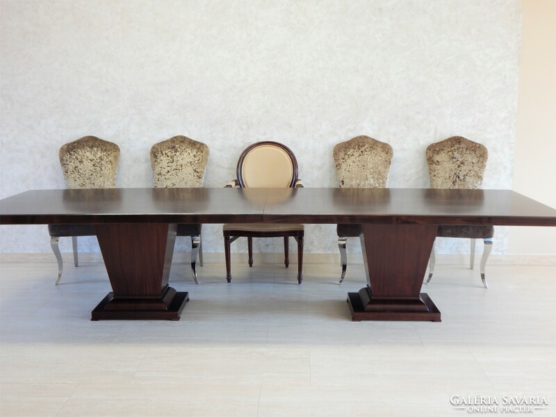 Art Deco 12 személyes tárgyalóasztal [C-27]