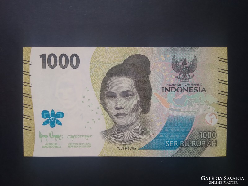 Indonesia 1000 rupiah 2022 unc
