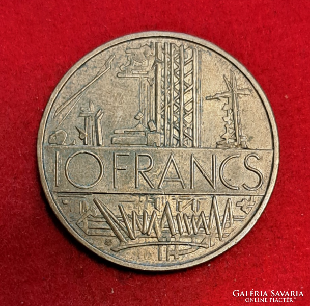 France, 10 francs (750)
