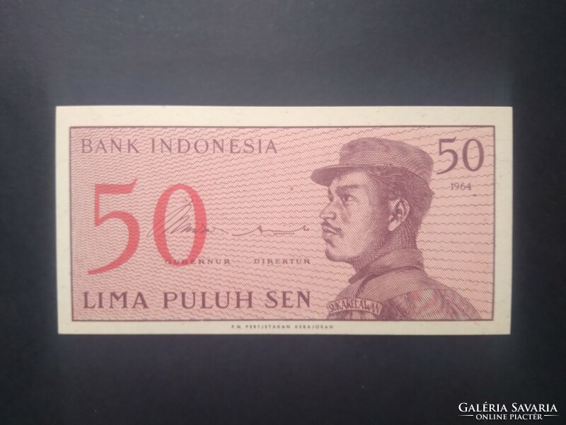 Indonézia 50 Sen 1964 UNC
