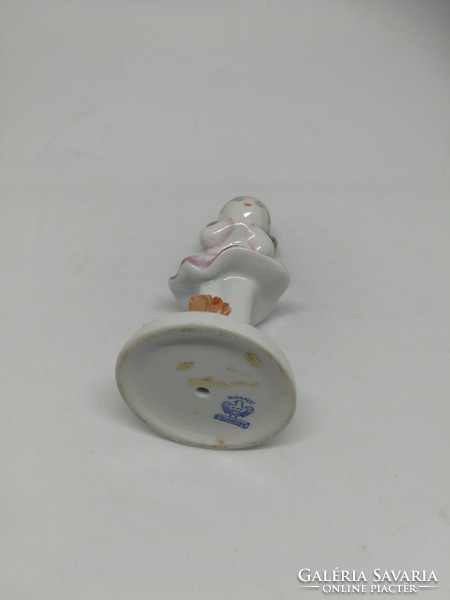 Aquincum porcelain kitty little girl!