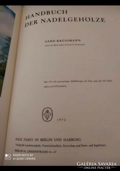 Gerd Krüssmann : handbuch dér nadelgehölze