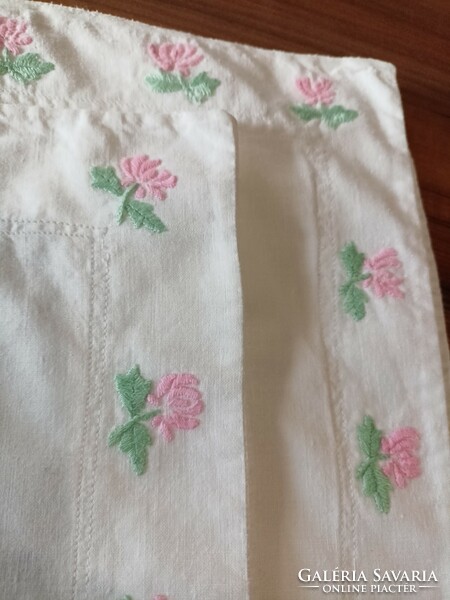 Old, large embroidered pillowcase 2 pieces together HUF 6,500