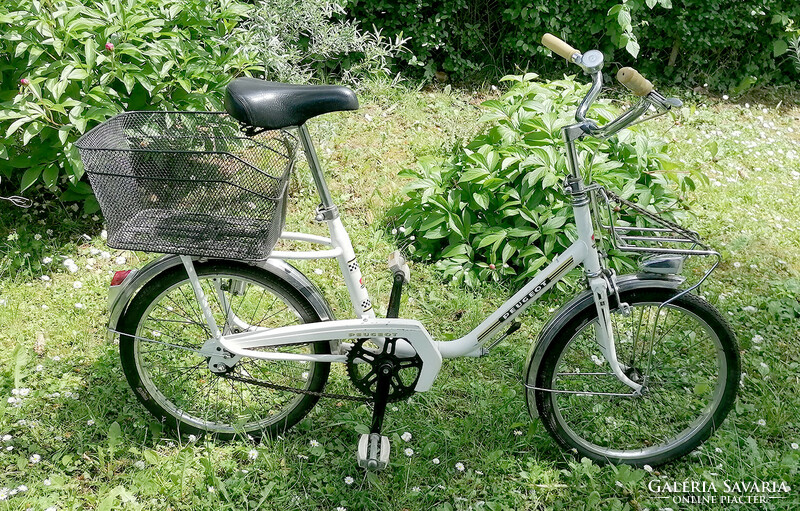 Vintage Peugeot camping bike, 1972, perfectly restored