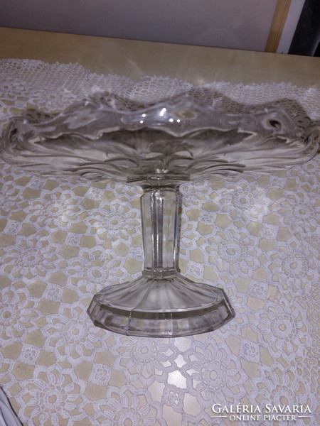 Cake plate, old centerpiece, glass bowl, serving board