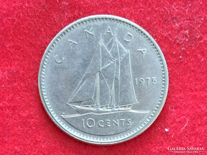 1975. Canada 10 cents (521)