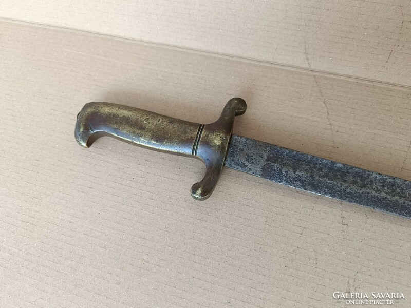 Antique military sword weapon without scabbard 549 8854
