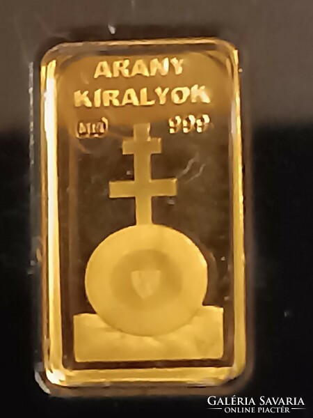 Arany Királyok kollekció, 13 db egyben , 0,5g Au/db (Au .999)