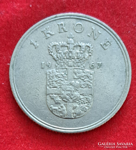 1967. 1 Korona  Dánia (504)