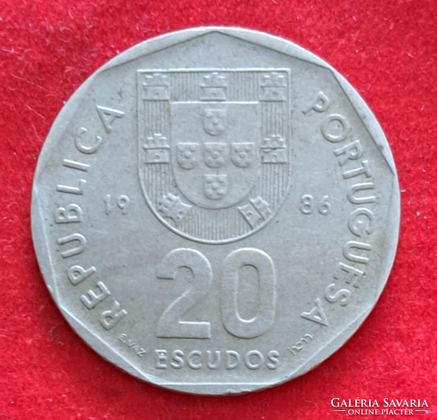 1985. 20 Escudos Portugal (641)