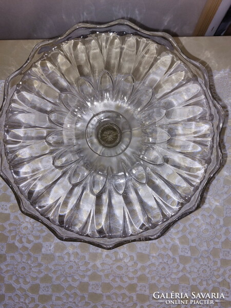 Cake plate, old centerpiece, glass bowl, serving board