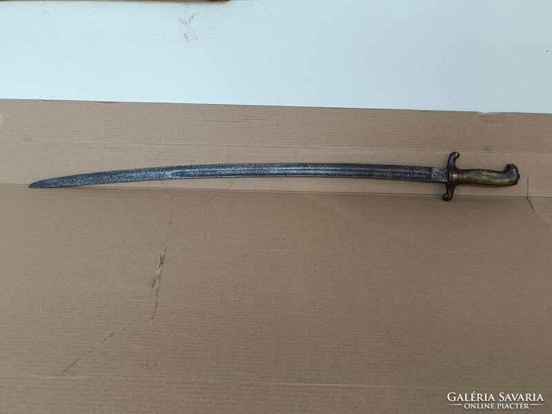 Antik katonai kard fegyver hüvely nélkül 549 8854