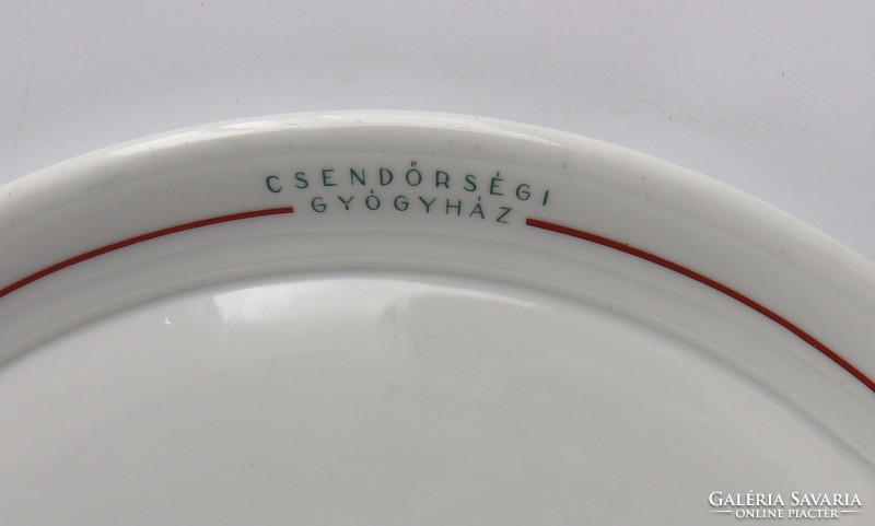 Antique Herend bowl from the Gendarmerie hospital