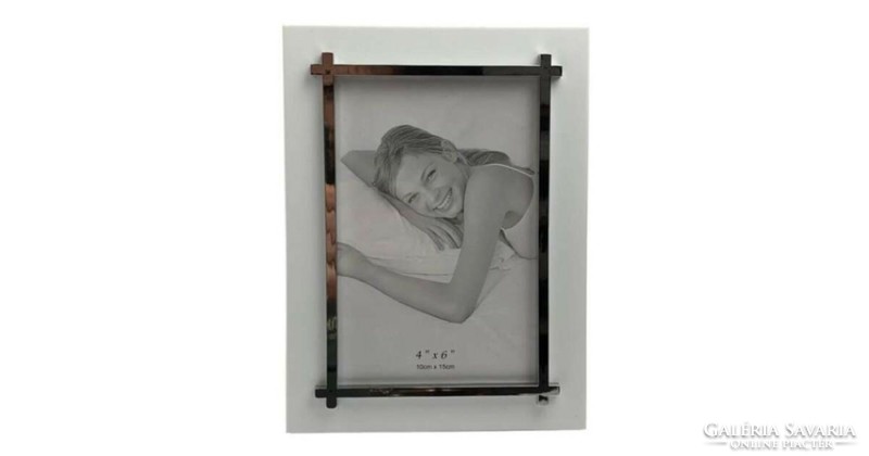 White photo frame 10 x 15 (120000)