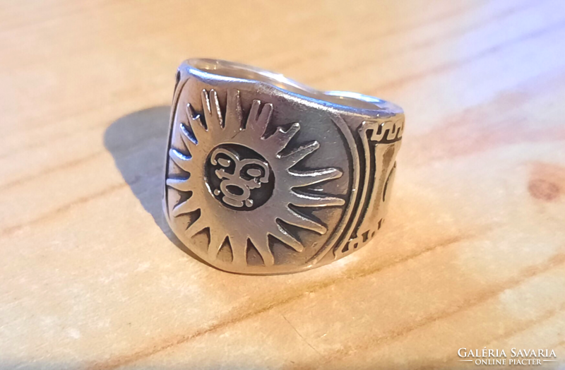Handmade silver, Mexican ring