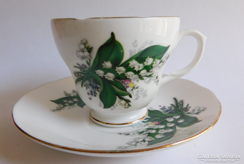 Lily of the valley English tea set
