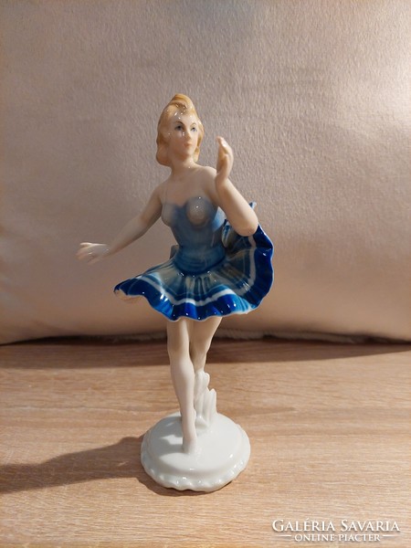 Ens German porcelain ballerina