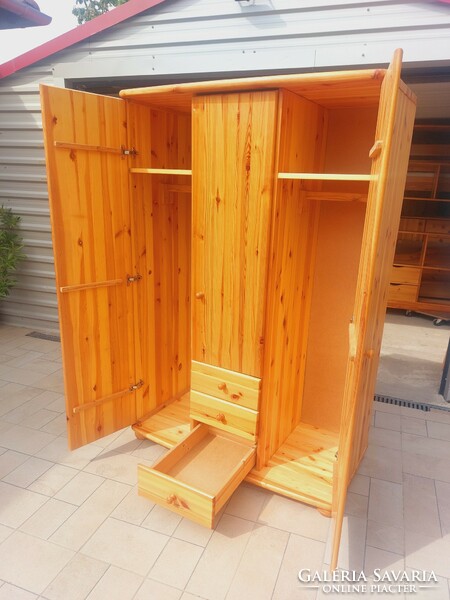 A claudia pine cabinet with 3 doors and 3 drawers is for sale. Rs furniture furniture good condition.
