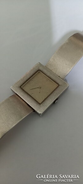 Elegant, 925 sterling silver cocktail watch, bracelet watch
