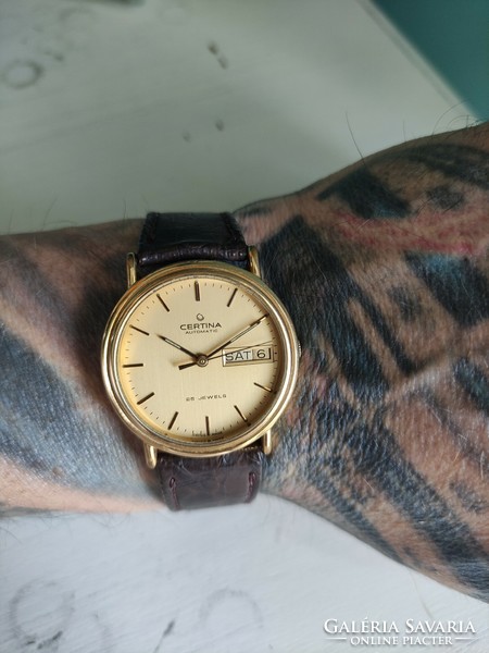 Certina automatic vintage wristwatch