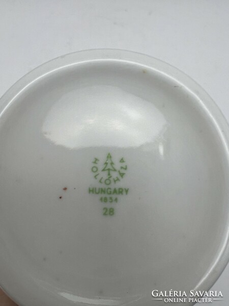 Hollóháza porcelain wine jug, size 10 x 6 cm. 5038