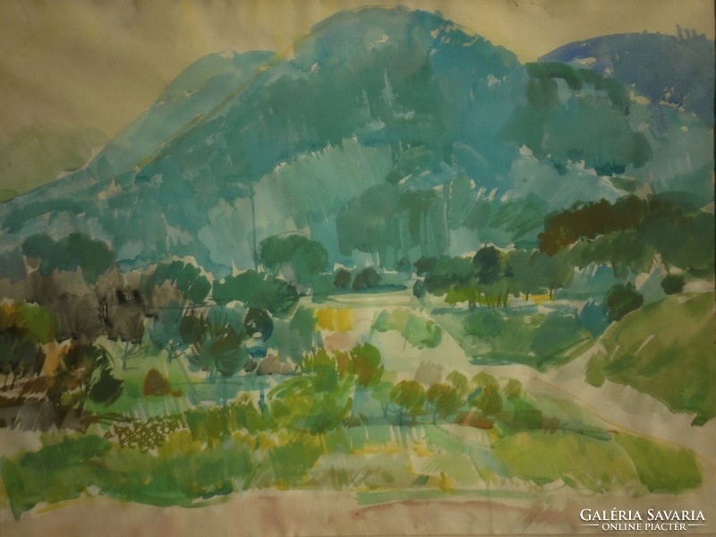 Dénes Gulyás (1927-2003): landscape