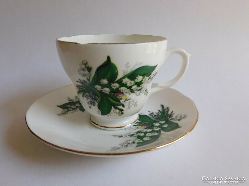Lily of the valley English tea set