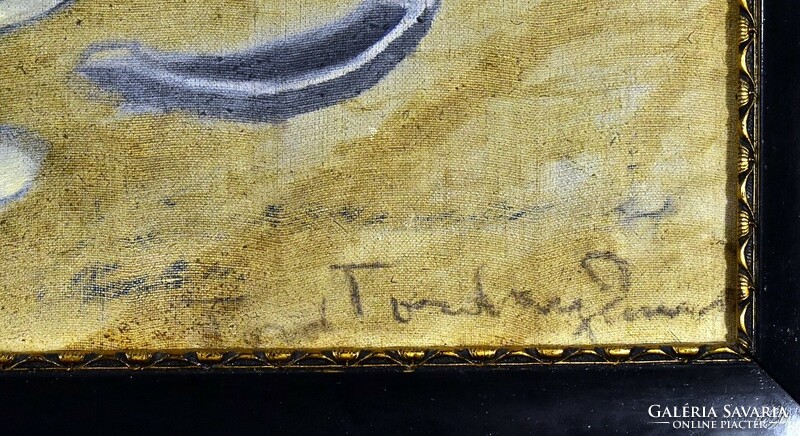 Emeric Tauss Torday / Tausz Imre / (1897–1987): HALÁSZBÁRKÁK PESTNÉL 1920 körül
