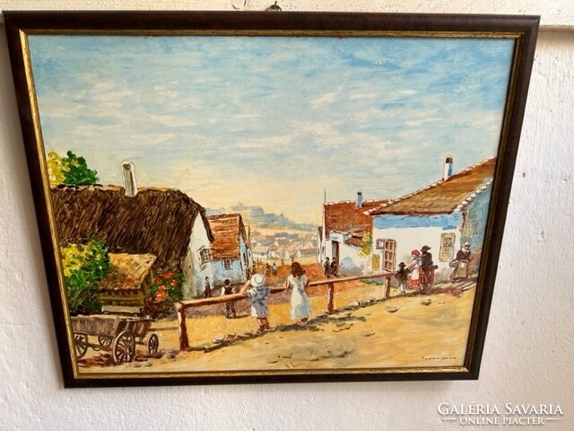 Súgár géza: picture of village life