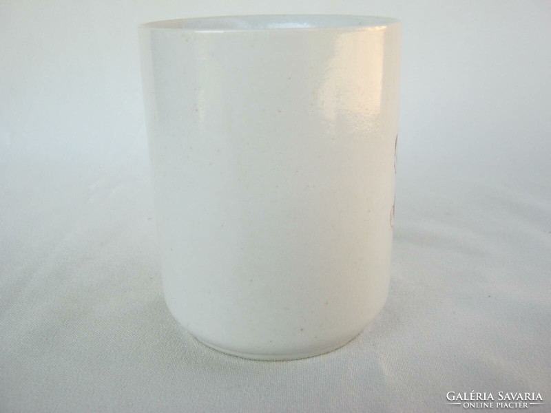 Zsolnay porcelán mese mintás gyerek bögre macis