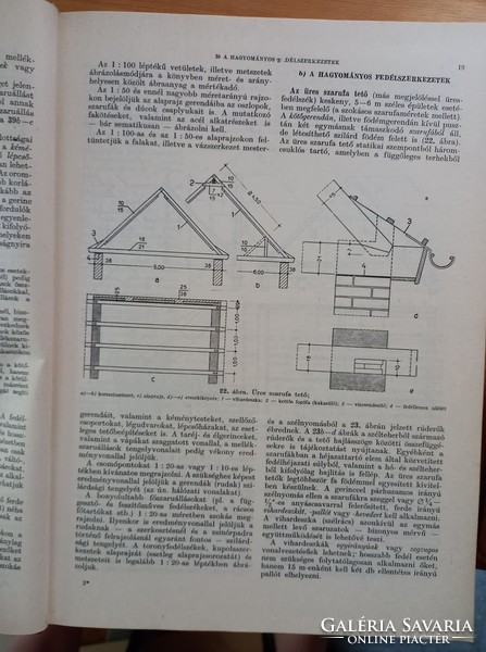 Magas épitesten - former, retro university textbook-1982/ epithets,