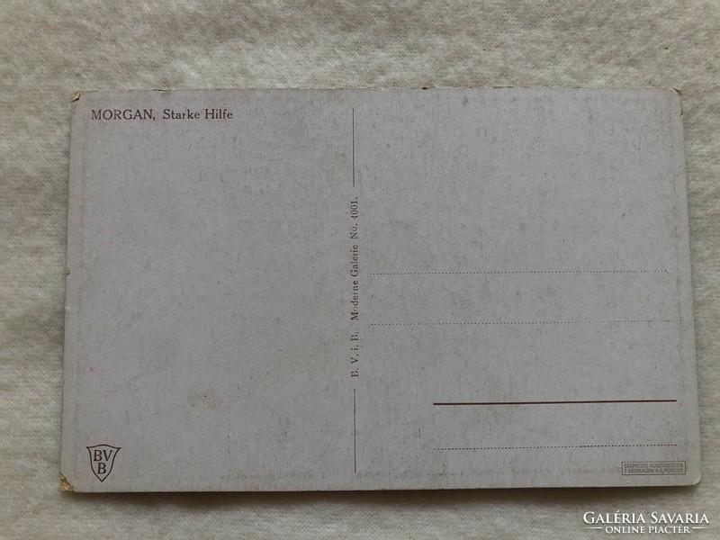 Antik, régi képeslap - Postatiszta                                    -10.