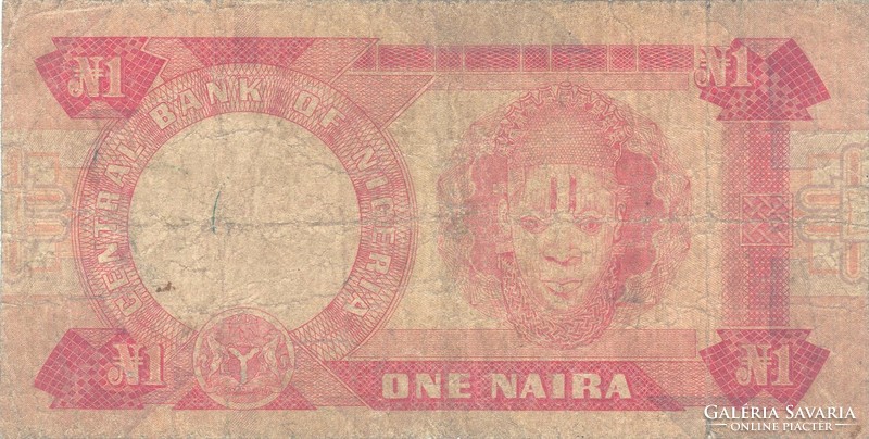 1 Naira 1979-84 Nigeria 5.Signo