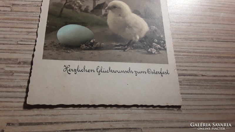 Régi Húsvéti Üdvözlő képeslap.