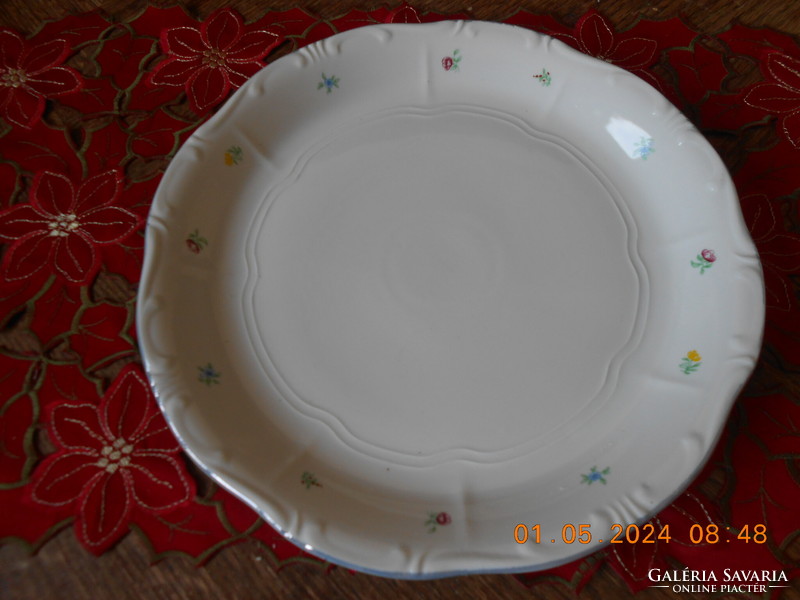 Zsolnay flower cake plate