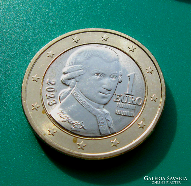 Ausztria – 1 euró – 2023 - Wolfgang Amadeus Mozart - 2.